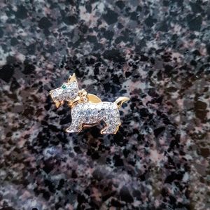 Swarovski Scottie Dog Pin - BRAND NEW | NEVER USED